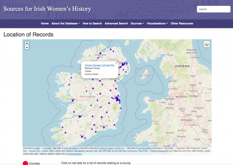 Sources for Irish Women’s History - A Map of Resources